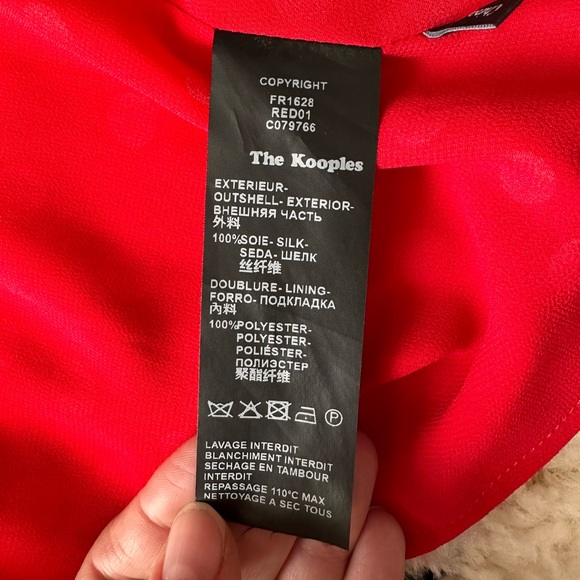 Red Polka Dot Dress, worn on Riverdale by Cheryl Blossom (The Kooples) XS - Picture 6 of 7